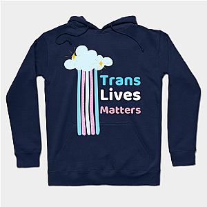 Trans Flag Hoodies - Trans Lives Matter Trans Pride Flag Hoodie TP1208 | The Pride Merch WP0503