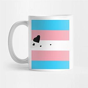 Trans Flag Mugs - Transgender hearts  Mug TP1208 | The Pride Merch WP0503