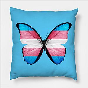 Trans Flag Pillows - Pride Butterfly Pillow TP1208 | The Pride Merch WP0503