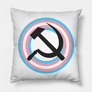 Trans Flag Pillows - Trans Pride Communist Pillow TP1208 | The Pride Merch WP0503