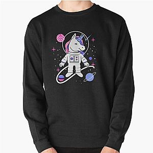 Omnisexual Sweatshirts - Omnisexual Unicorn In Space Omnisexual Pride Pullover Sweatshirt | The Pride Merch WP0503