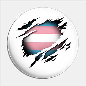 Trans Flag Pins - Transgender Pride in the Heart Pin | The Pride Merch WP0503