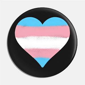 Trans Flag Pins - Transgender Flag Heart Pin | The Pride Merch WP0503