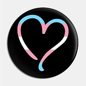 Trans Flag Pins - Transgender Flag Heart Pin | The Pride Merch WP0503