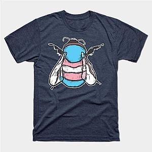 Trans Flag T-Shirts - Transgender Bee T-shirt | The Pride Merch WP0503