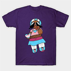 Trans Flag T-Shirts - Transgender female whoman T-shirt | The Pride Merch WP0503