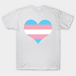 Trans Flag T-Shirts - Transgender Pride Flag T-shirt | The Pride Merch WP0503