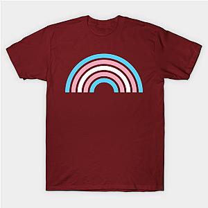 Trans Flag T-Shirts - Gay Pride LGBTQ Transgender Rainbow Stripe 2018 T-shirt | The Pride Merch WP0503