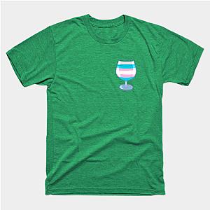 Trans Flag T-Shirts - Transgender cocktail #4 T-shirt | The Pride Merch WP0503