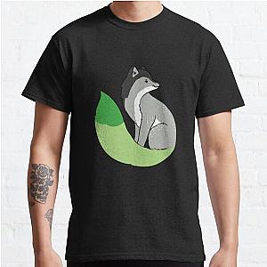 Aromantic T-Shirts - Aromantic Pride Fox Asexual Classic T-Shirt | The Pride Merch WP0503