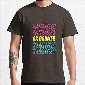 Ok Boomer [Pansexual Pride] Classic T-Shirt Flagship | The Pride Merch WP0503