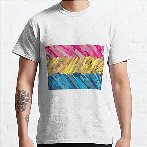 Pan Pride Flag Collage Classic T-Shirt Flagship | The Pride Merch WP0503