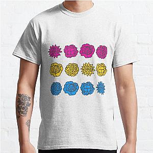 Pansexual Flower Flag Classic T-Shirt Flagship | The Pride Merch WP0503