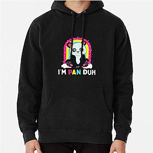 Im Pan Duh Pansexual Pride Panda Pullover Hoodie Flagship | The Pride Merch WP0503