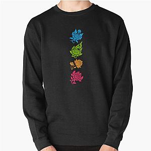 Asian Flower Art Pan Romantic. Panromantic Pride Pullover Sweatshirt Flagship | The Pride Merch WP0503