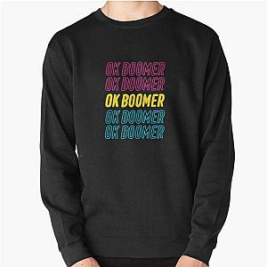 Ok Boomer [Pansexual Pride] Pullover Sweatshirt Flagship | The Pride Merch WP0503