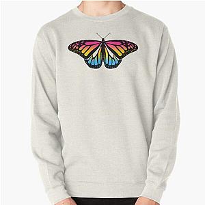 Pansexual Pride Butterfly Pullover Sweatshirt Flagship | The Pride Merch WP0503