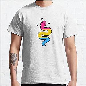 Pan Pride Snake Classic T-Shirt Flagship | The Pride Merch WP0503