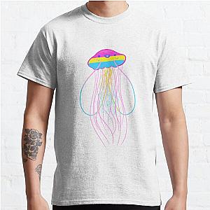 Pansexual Jellyfish Classic T-Shirt Flagship | The Pride Merch WP0503