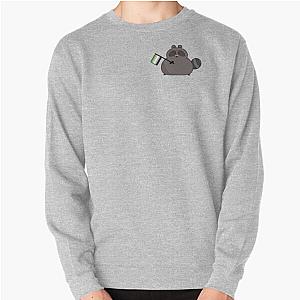 Aromantic Sweatshirts - Aromantic raccoon Pullover Sweatshirt | The Pride Merch WP0503