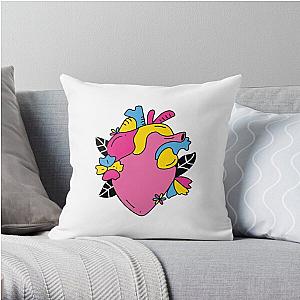 Pansexual Heart Throw Pillow Flagship | The Pride Merch WP0503