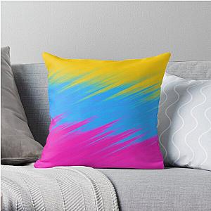 Pansexual Pride Slight Diagonal Light Gradient Throw Pillow Flagship | The Pride Merch WP0503