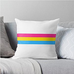 Pan Pride Stripe Throw Pillow Flagship | The Pride Merch WP0503