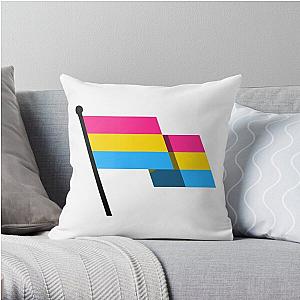 Pansexual pride flag Throw Pillow Flagship | The Pride Merch WP0503