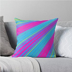 Pansexual Pride Thin Diagonal Pleats Throw Pillow Flagship | The Pride Merch WP0503