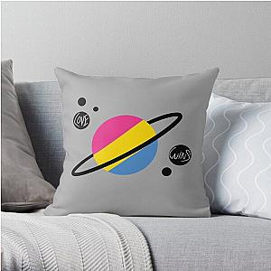 "Interstellar Pride" - Pansexual Pride Flag Throw Pillow Flagship | The Pride Merch WP0503