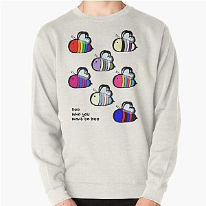 LGBT Pride Bee Swarm Pullover Sweatshirt Flagship | The Pride Merch WP0503