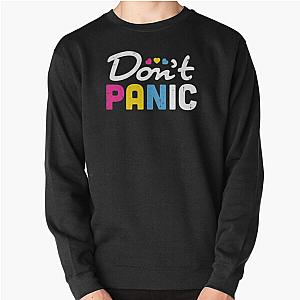 Pansexual Pride Flag Don't Panic! Pullover Sweatshirt Flagship | The Pride Merch WP0503