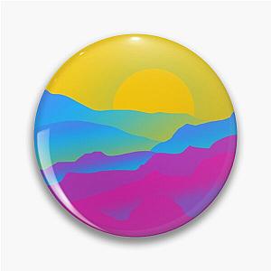 Pan Pride Sunrise Landscape Pin Flagship | The Pride Merch WP0503