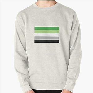 Aromantic Sweatshirts - Aromantic Pride Flag Pullover Sweatshirt | The Pride Merch WP0503