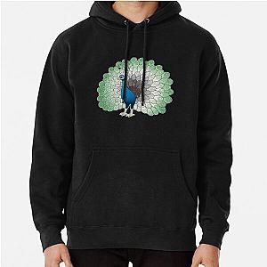 Aromantic Hoodies - Aromantic Pride Peacock Pullover Hoodie | The Pride Merch WP0503