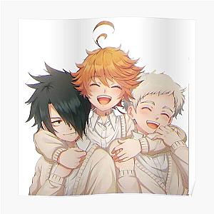 The Promised Neverland Posters - The Promised Neverland Cute Emma Ray &amp; Norman Poster RB0309