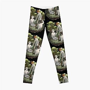 The Promised Neverland Leggings - Emma &amp; Ray &amp; norman  Leggings RB0309