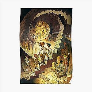 The Promised Neverland Posters - Stairs In The Promised Neverland Poster RB0309