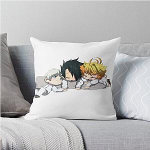 The Promised Neverland Pillows - The Promised Neverland Chibi Throw Pillow RB0309