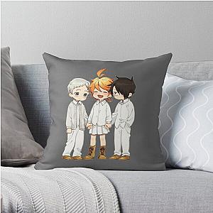 The Promised Neverland Pillows - The Promised Neverland Throw Pillow RB0309