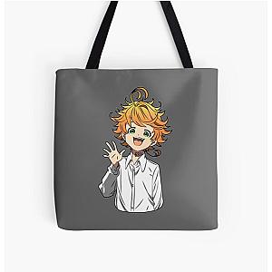 The Promised Neverland Bags - The Promised Neverland Emma All Over Print Tote Bag RB0309