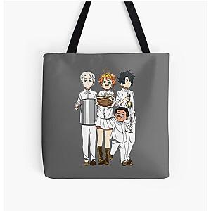 The Promised Neverland Bags - The Promised Neverland All Over Print Tote Bag RB0309