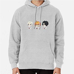 The Promised Neverland Hoodies - The Promised Neverland Chibis Pullover Hoodie RB0309