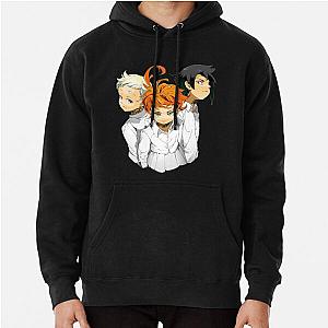 The Promised Neverland Hoodies - Cute Ray Emma and Norman  Pullover Hoodie RB0309