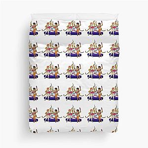 Josie and the Pussycats on Action Duvet Cover