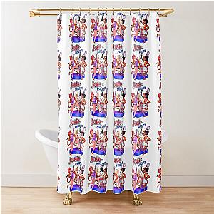 Josie and the PussyCats Rock Stars Shower Curtain