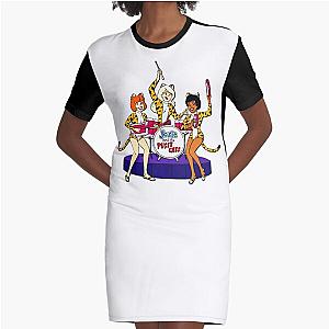 Josie and the Pussycats on Action Graphic T-Shirt Dress