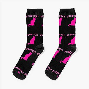 Pussycat Hot Pink Socks