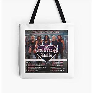 Pussycat dolls Tour products All Over Print Tote Bag