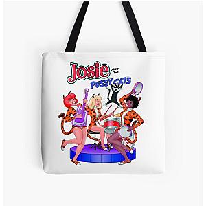 Josie and the PussyCats Rock Stars All Over Print Tote Bag